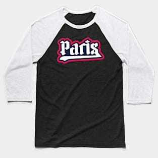 Paris Baseball T-Shirt